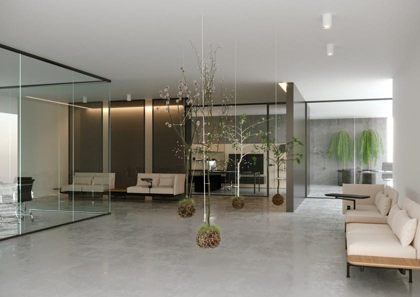 Elitable Стеклянная звуконепроницаемая сдвижная стена для офиса sun-id-1435429 - Вид №6