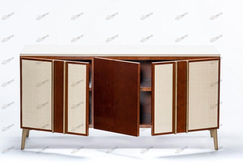 HUGUES CHEVALIER Комод деревянный с распашными дверцами Saint-germain sun-id-1496070