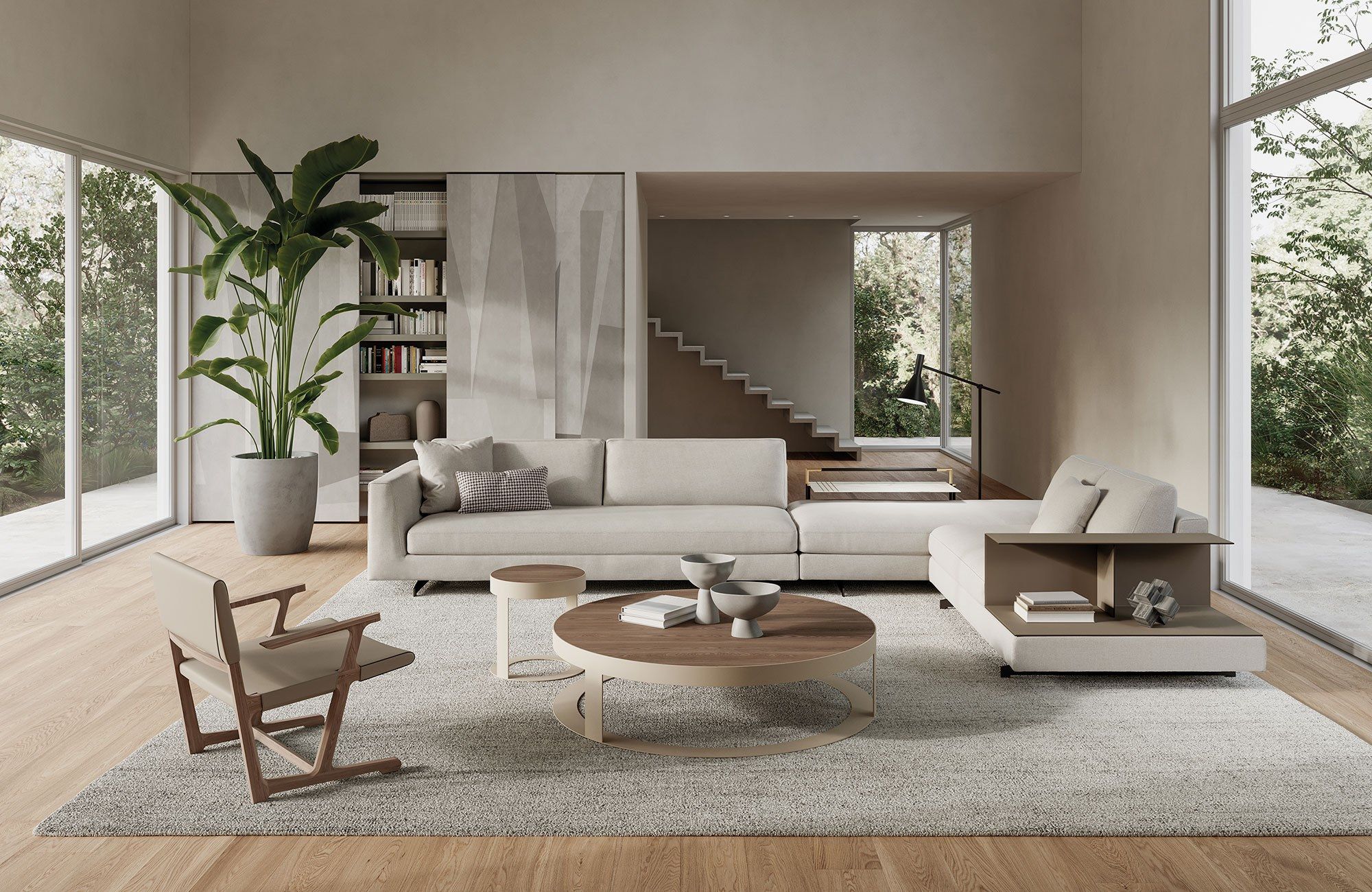 Съемный диван из ткани Frigerio Davis ARCH-00023494 - Вид №8