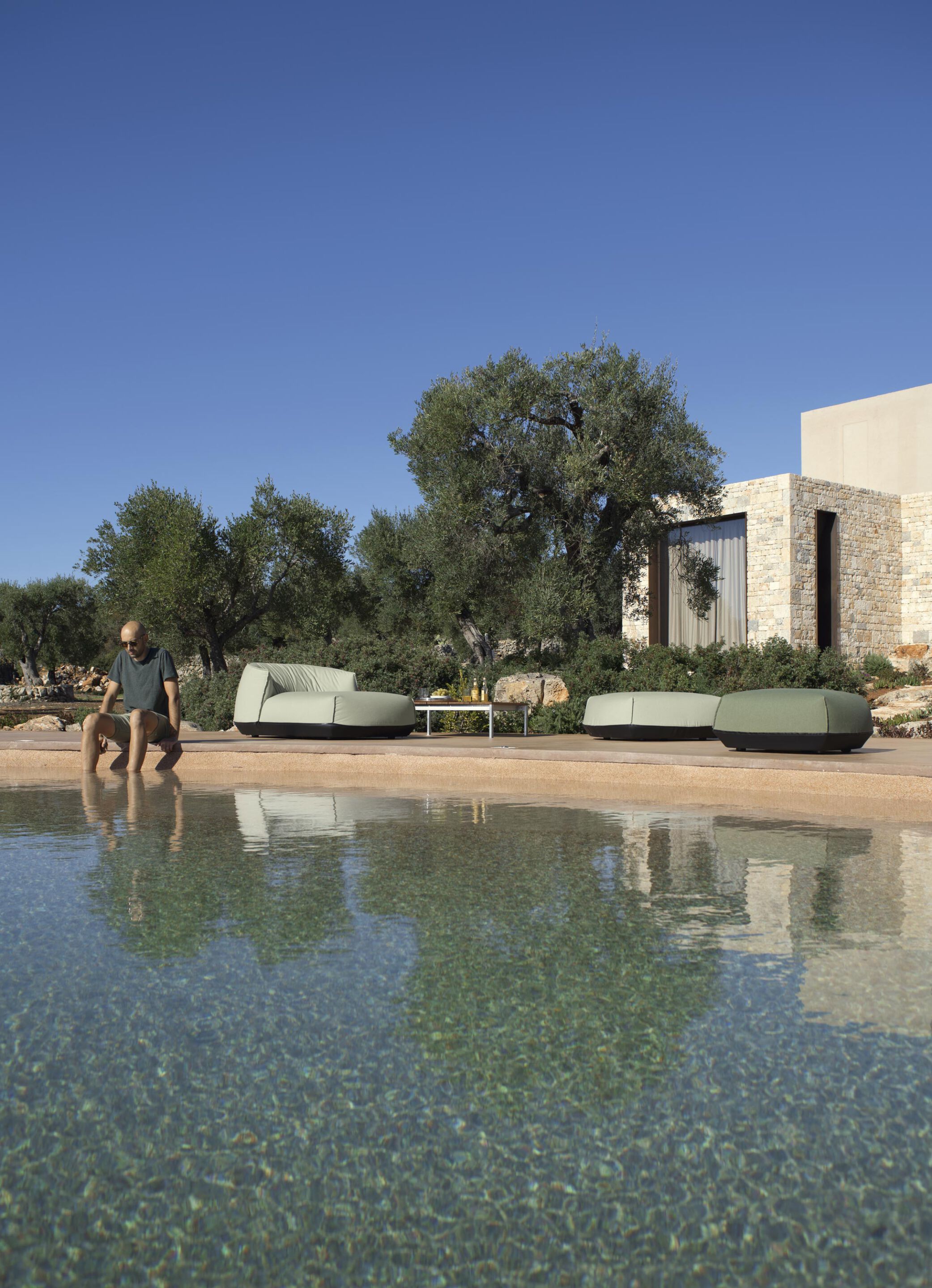 Ткань пуф Kristalia Brioni ARCH-00124457 - Вид №3