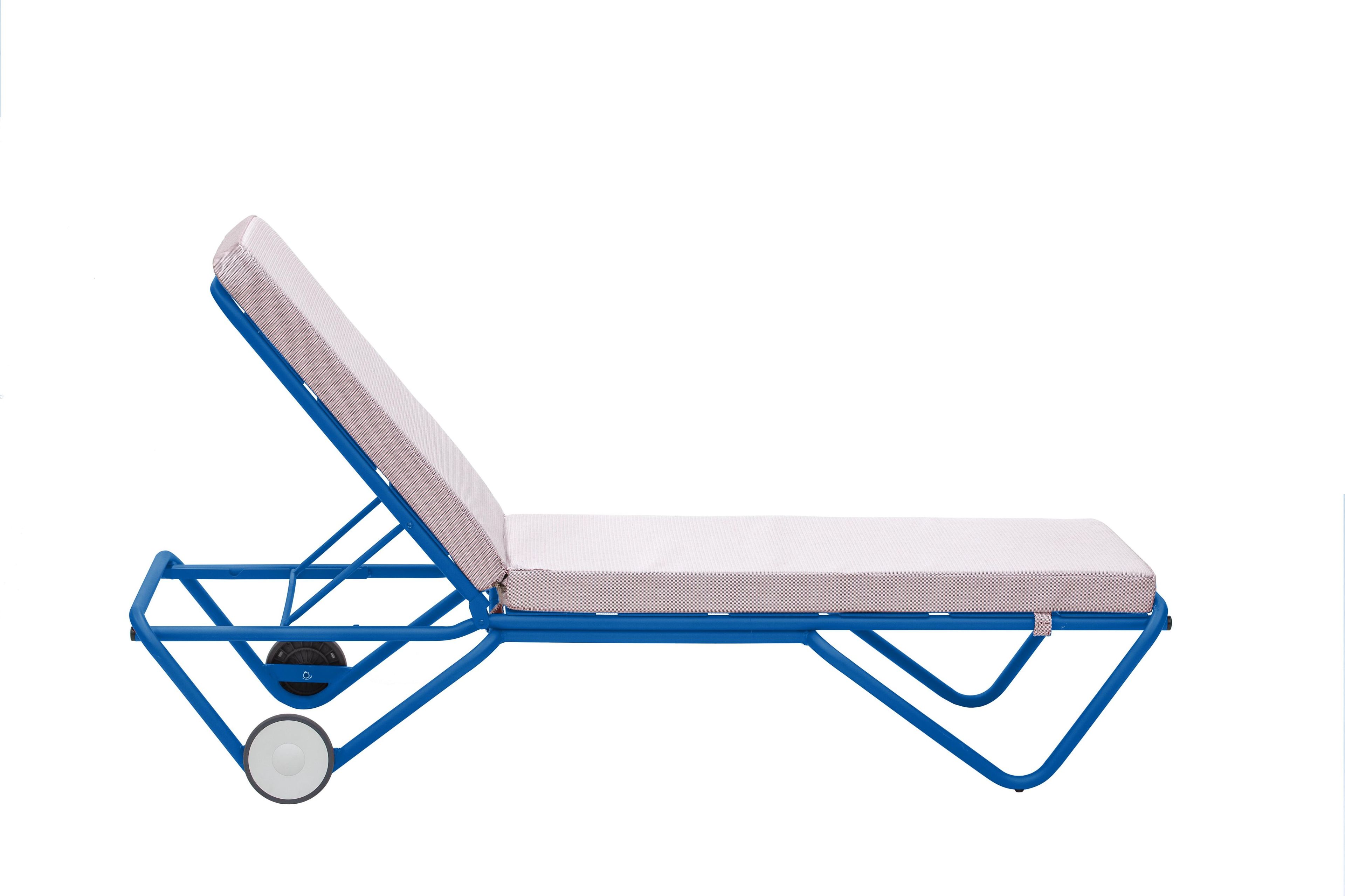 Алюминиевая откидная Садовая кровать с колесами iSimar Barceloneta ARCH-00086631 - Вид №18