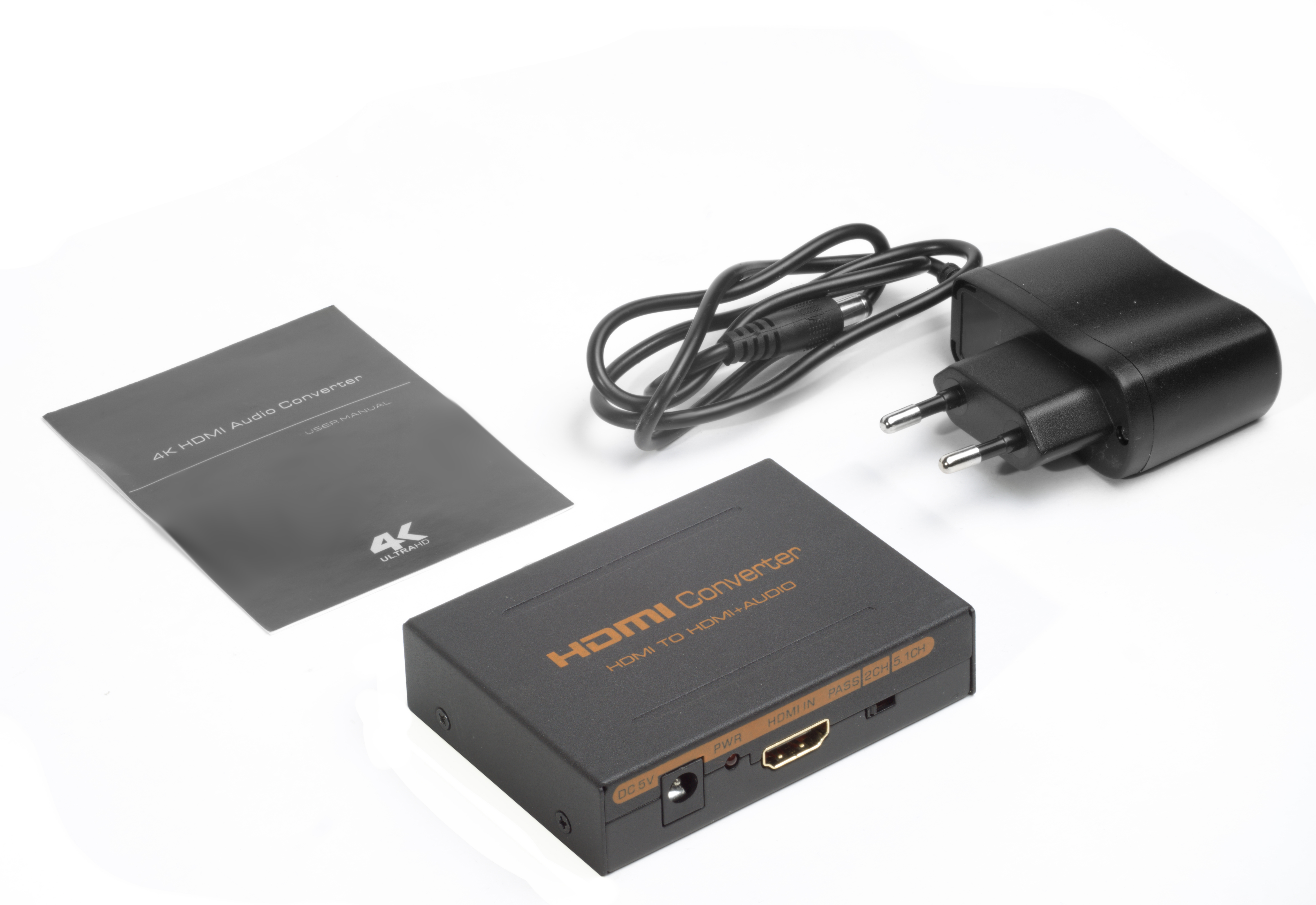 GL-vA02 масштабатор hdmi с разделением звука spdif+fl/frf серия greenline Greenconnect Santreyd  - Вид №5