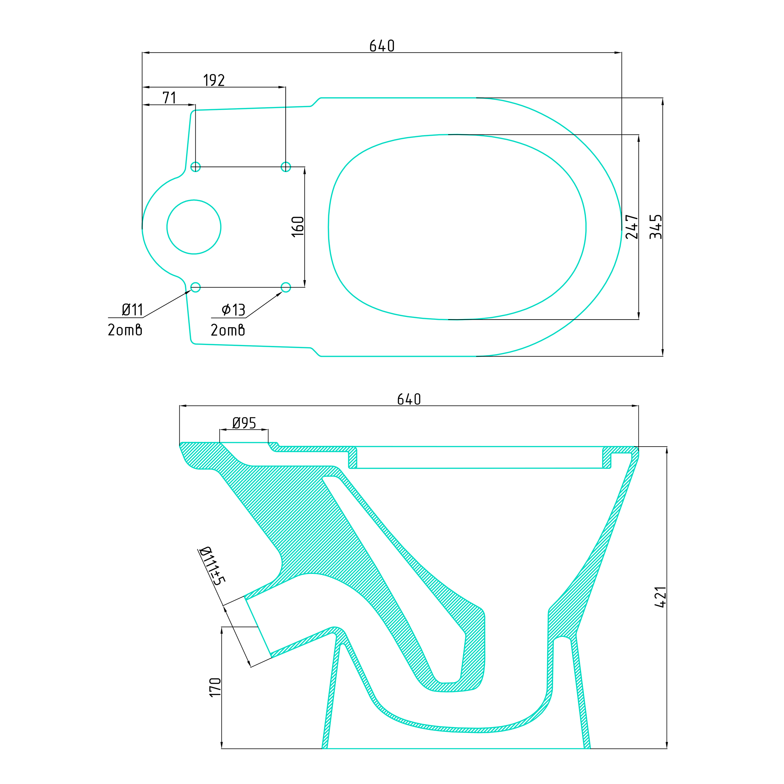 Атлас new Унитаз + бачок - GESSO  - Вид №1