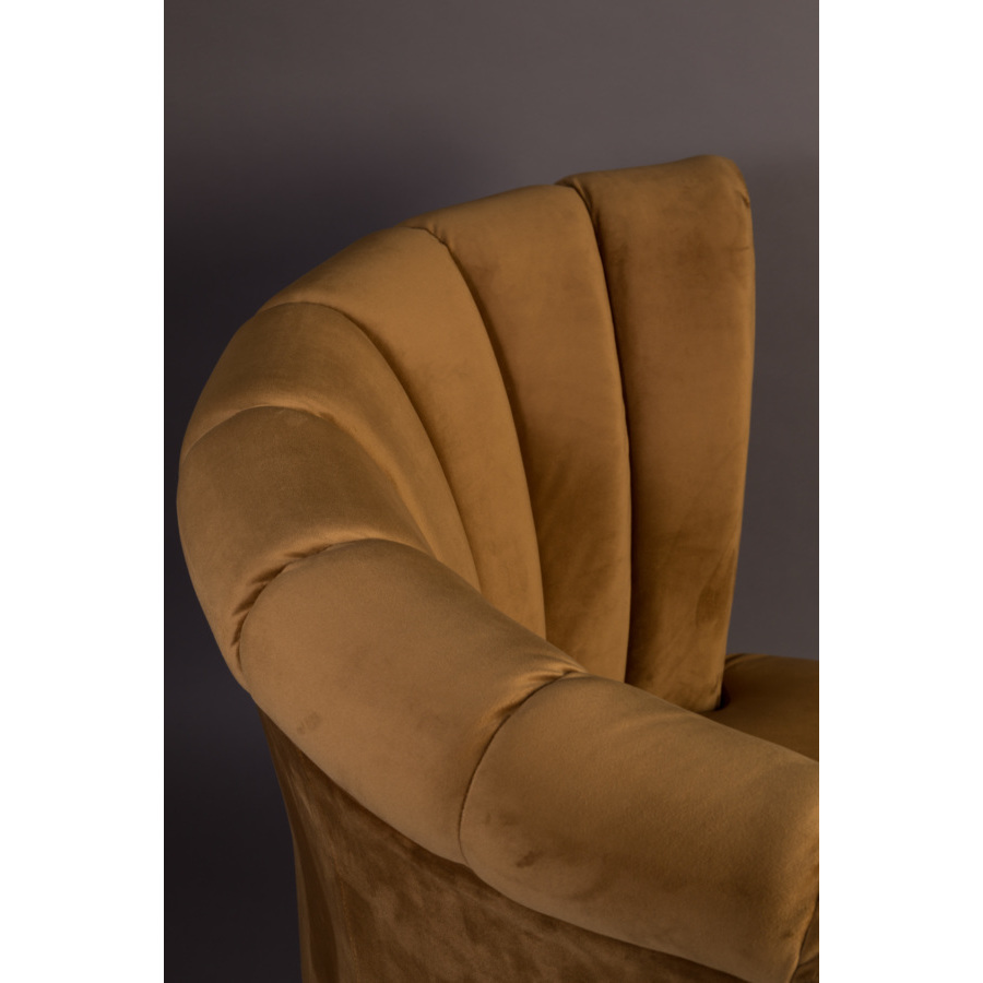 Кресло Flair золотисто-коричневое Dutchbone 3100052 - Вид №5