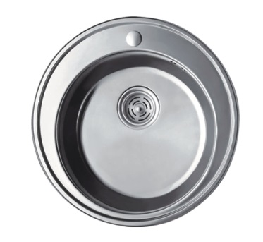 HBS510 Кухонная мойка , матовая сталь Haiba  - Вид №1