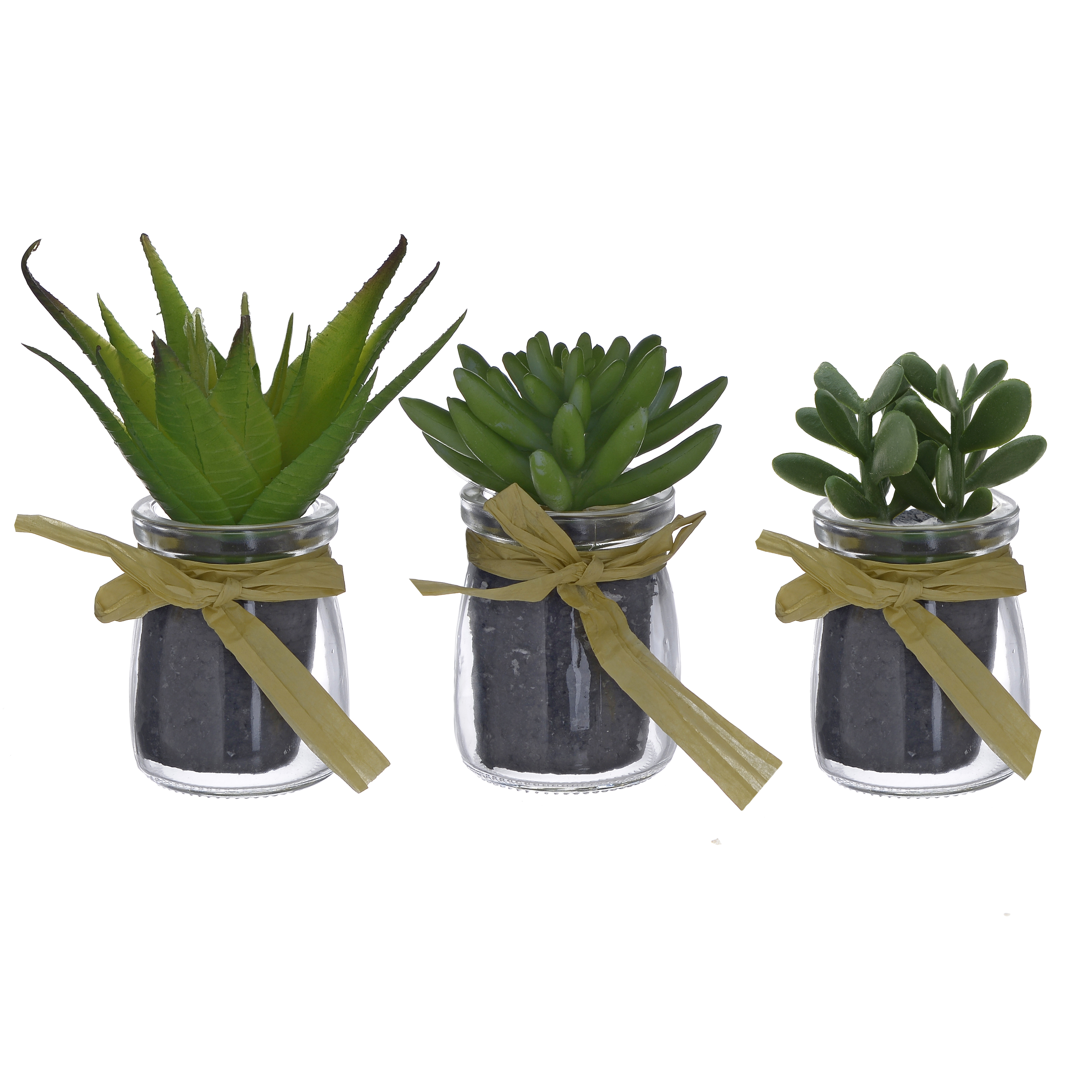 3885475.0220_3 ИСКУССТВЕННЫЙ ЦВЕТОК В КАШПО, КОМПЛЕКТ 3 ШТ. TO4ROOMS  - Вид №1