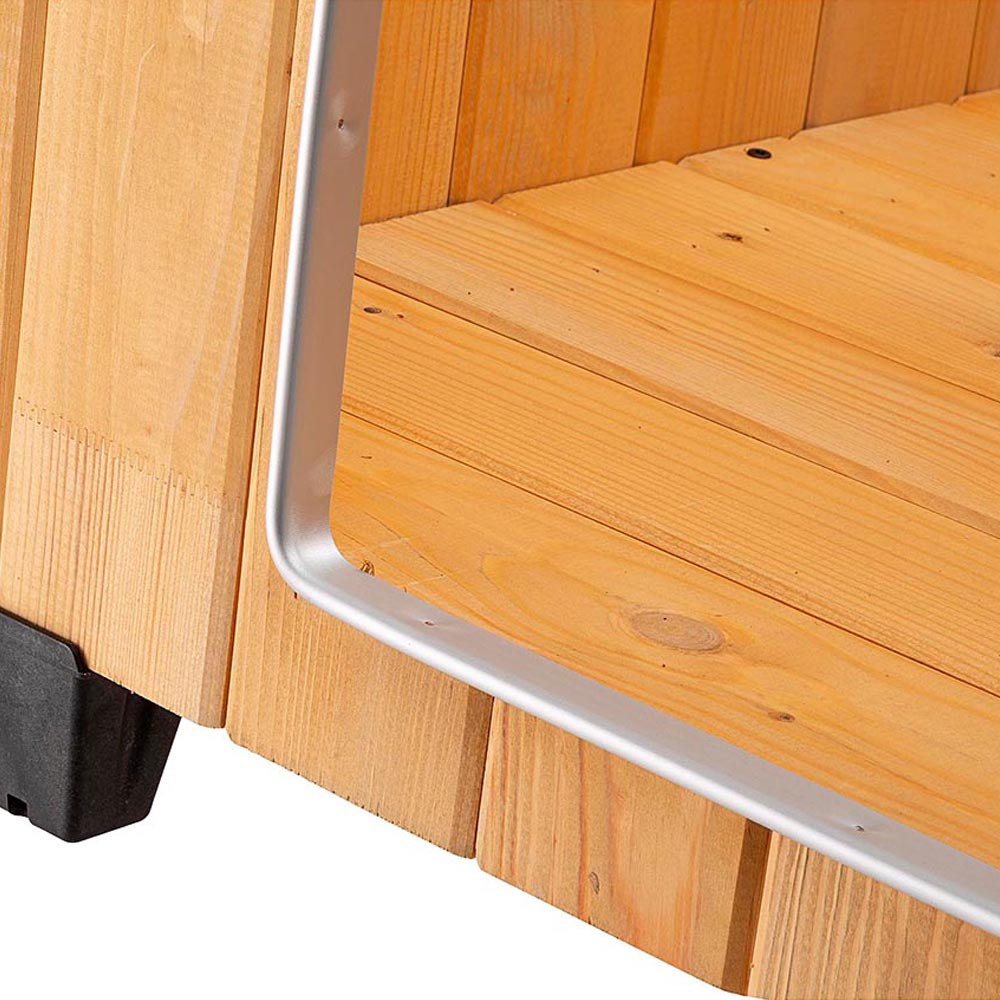 ПР0019150 Будка для собак Domus Maxi деревянная, 111,5х132х103,5см FERPLAST  - Вид №8