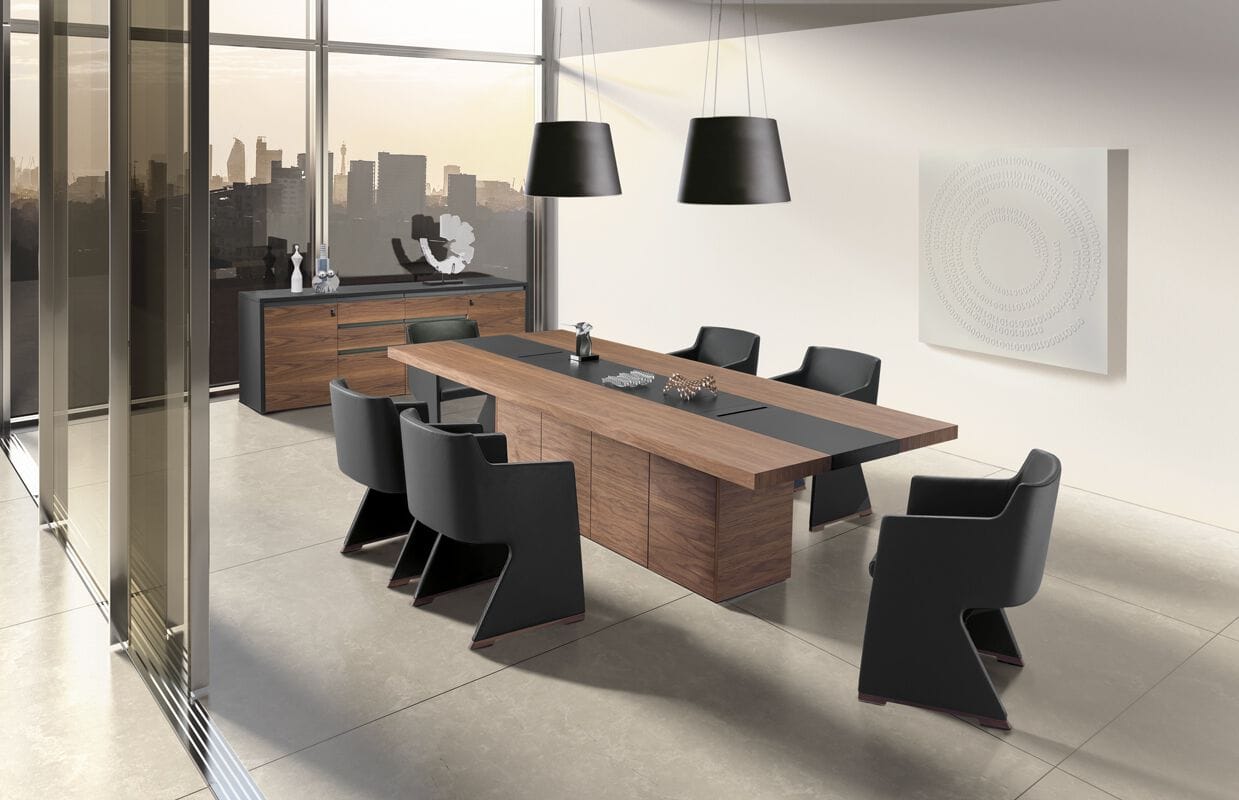 Деревянный прямоугольный стол для совещаний i 4 Mariani Kefa ARCH-00127503 - Вид №1