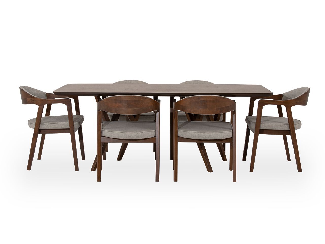 Деревянный прямоугольный обеденный стол NDESIGN глина ARCH-00106733 - Вид №2