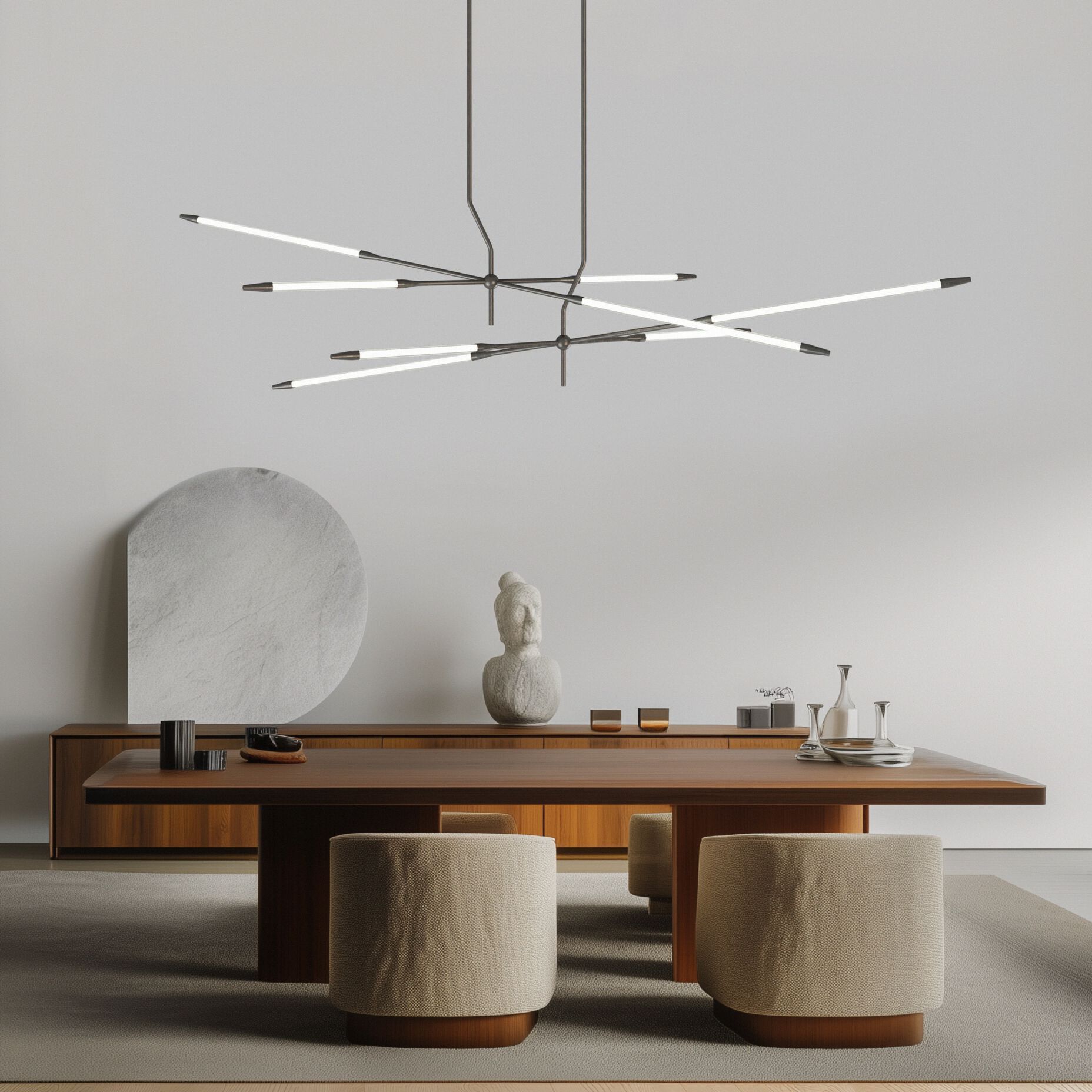 Стальной светодиодный подвесной светильник Intueri Light Javelin ARCH-00074116 - Вид №5