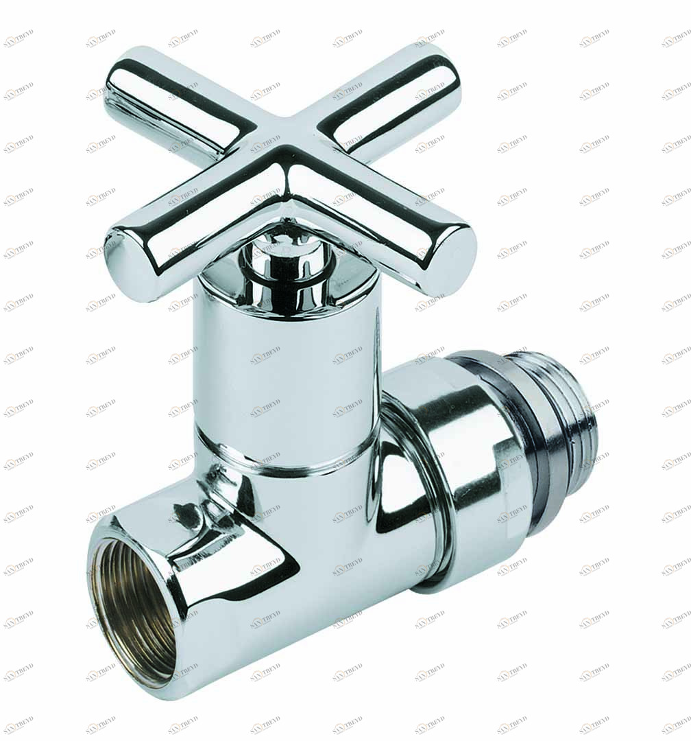 Carlo Poletti V43700H Клапан прямой, с подключением для медной или пластиковой трубы 