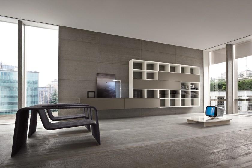 Dall'Agnese Настенная лакированная стенка для хранения вещей Speed sun-id-1458975 - Вид №1