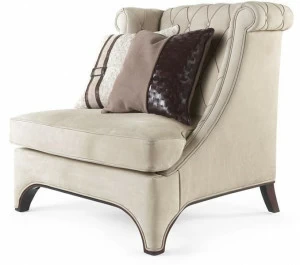 Gianfranco Ferré Home Стеганое кожаное кресло Bradmore Brd.221.a