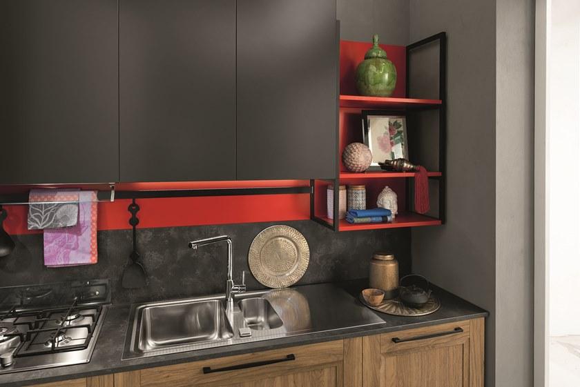 Febal Casa Линейная кухня с ручками sun-id-1430838 - Вид №2