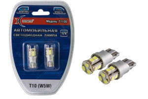 16659038 Автомобильная лампа T 1106 12V/Т10 W5W, 2 шт. 1009427 XENITE