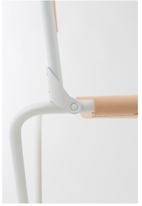 Lafuma Mobilier Складное кожаное садовое кресло Lison Lfm5044_9626 - Вид №3