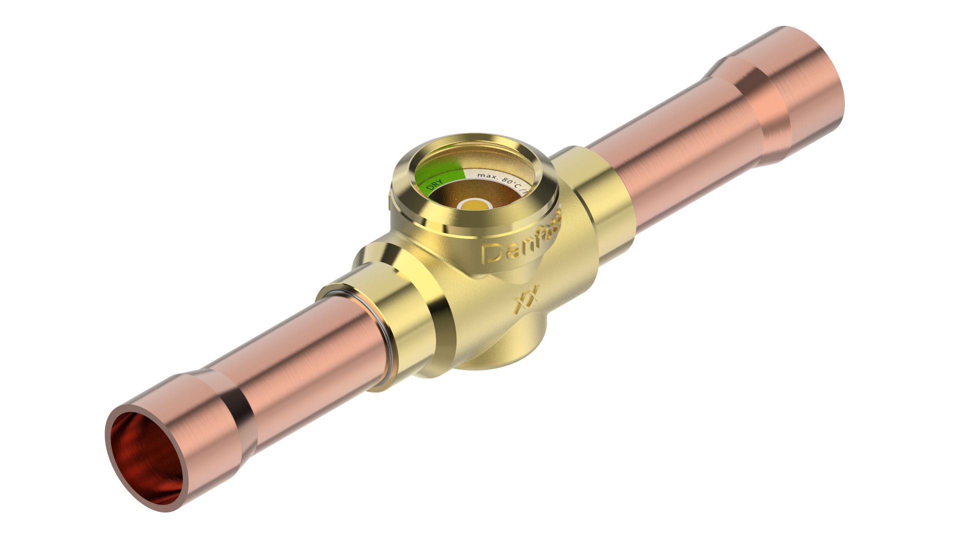 Danfoss SGP N — Смотровые стекла с индикатором влажности SGP 6s N Cтекло cмотровое 014L0181  - Вид №3