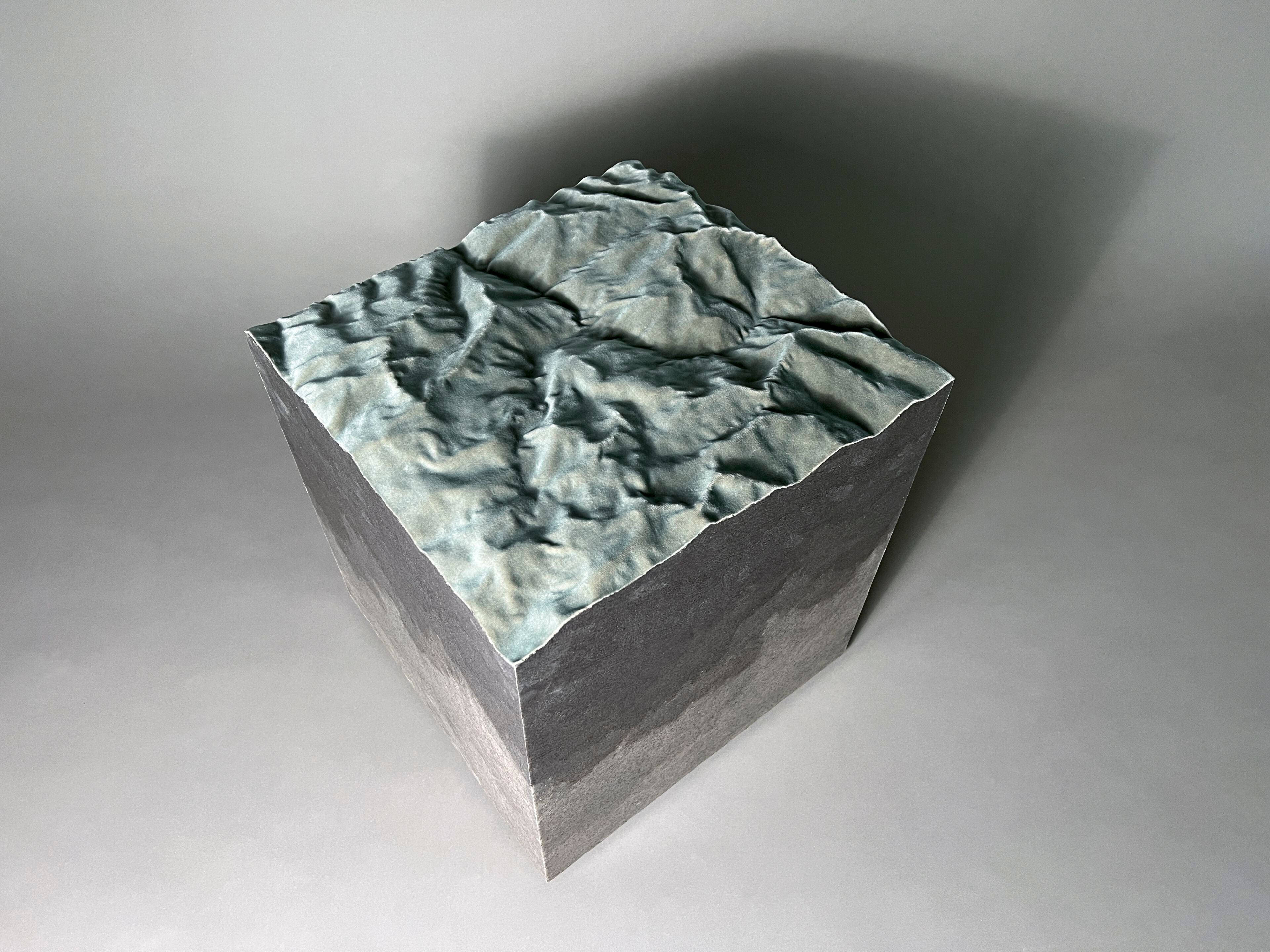 Табурет с бархатной подкладкой alcarol Geomorphic 2023 ARCH-00093189 - Вид №1