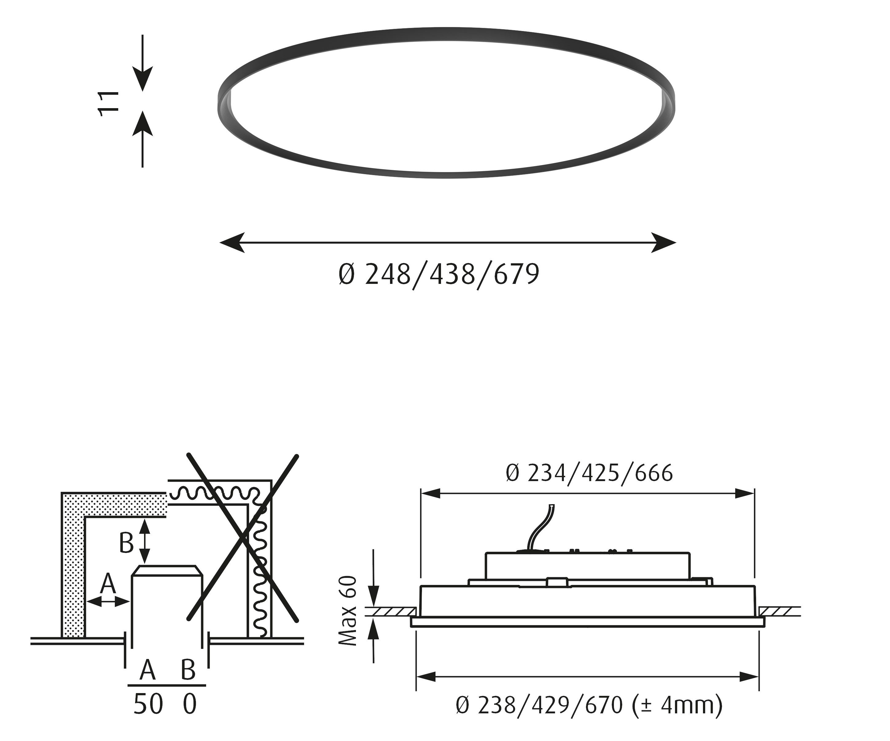 Утопленный светодиодный потолочный светильник Louis Poulsen LP Slim Round ARCH-00030509 - Вид №4