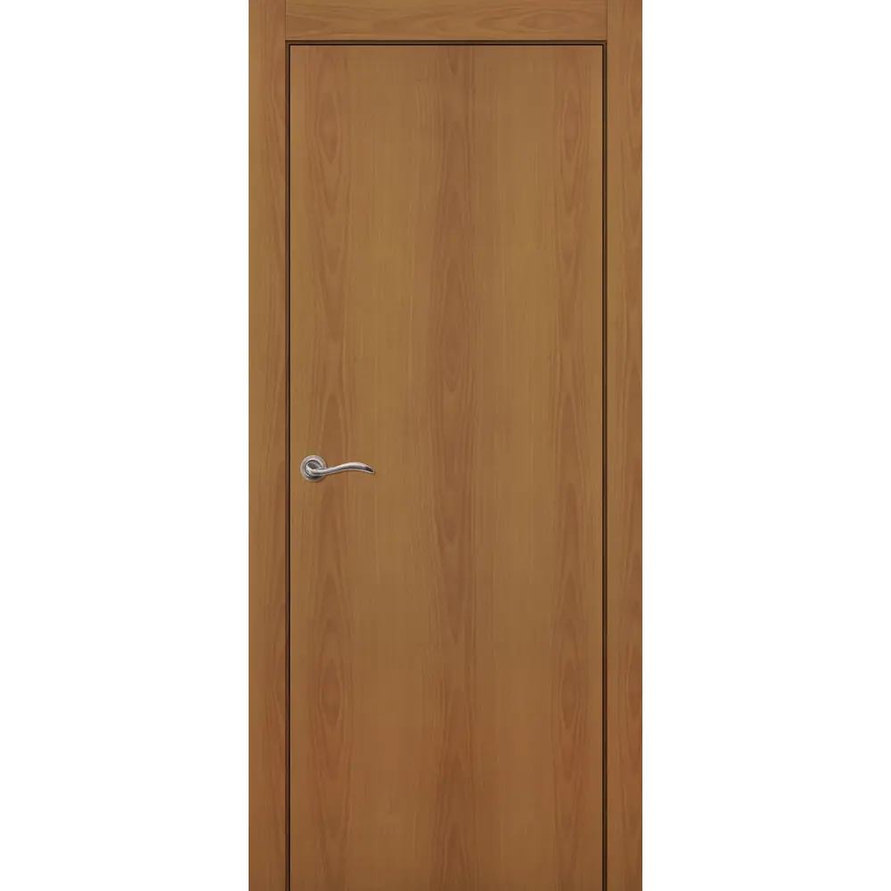 Комплект двери глухая 90x200 см финиш бумага цвет орех без доборов ПРИНЦИП STLM-2110842