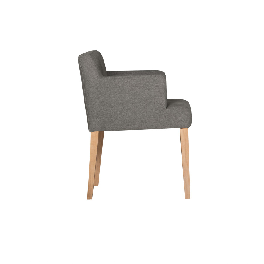 Кресло LINN серо-бежевое Sits S1336 - Вид №2