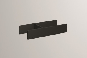 8400059667 Разделитель для выдвижных ящиков, fu.h408.1, металлический черный, структурная краска Alape без серии