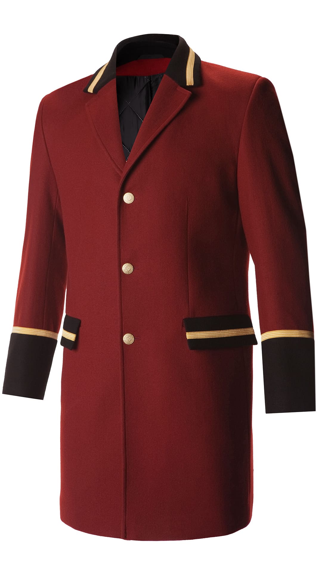 67721 Жакет удлиненный  Швейцар bordeaux (бордо) El-Risto  Бренд "El-Risto" (Эль Ристо), каталог товаров размер 48/170 