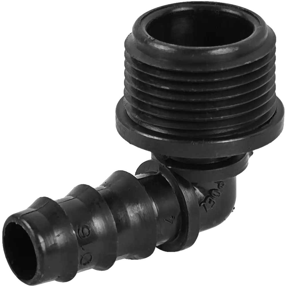 Угловой фитинг BOUTTE для капельного полива 3/4"x16 мм 87270965 STLM-0962376 - Вид №1