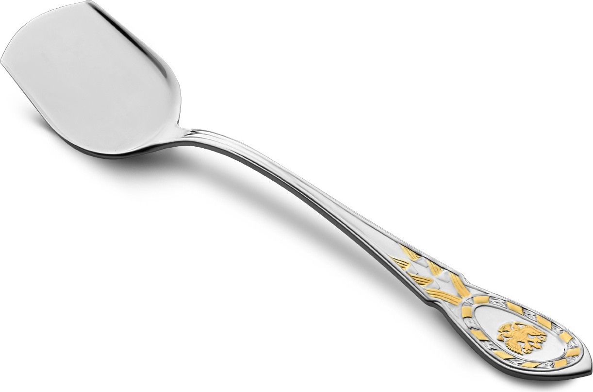 10668004 Русские самоцветы Лопатка для икры Русские самоцветы, золото Серебро 925 