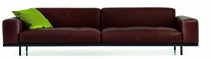 arflex Мягкий 4-х местный кожаный диван Naviglio
