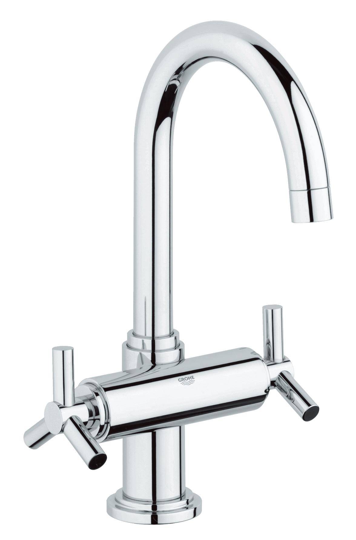 Смеситель для раковины GROHE Atrio Ypsilon с донным клапаном, хром (21019000)