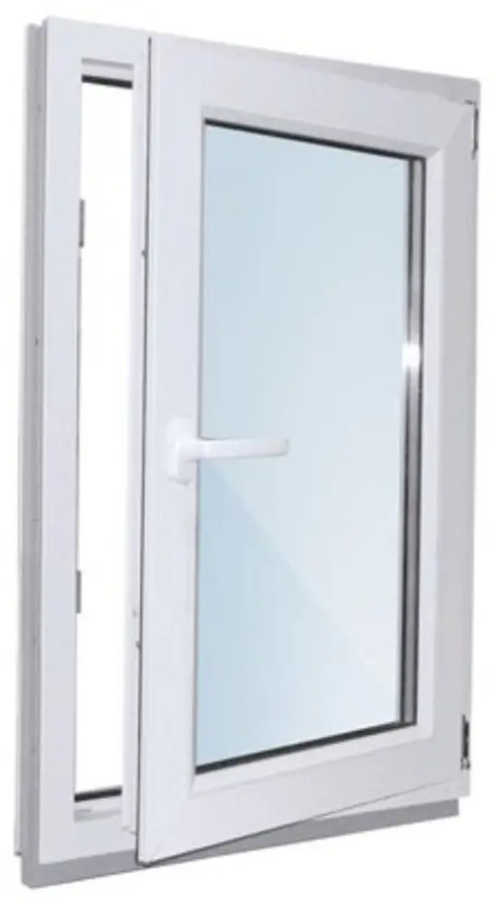 90193207 Окно ПВХ Deceuninck Форвард одностворчатое 50x60см правое однокамерный стеклопакет STLM-0895213