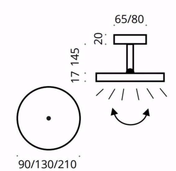 Top Light Металлический светодиодный подвесной светильник Sun sun-id-1350740 - Вид №4