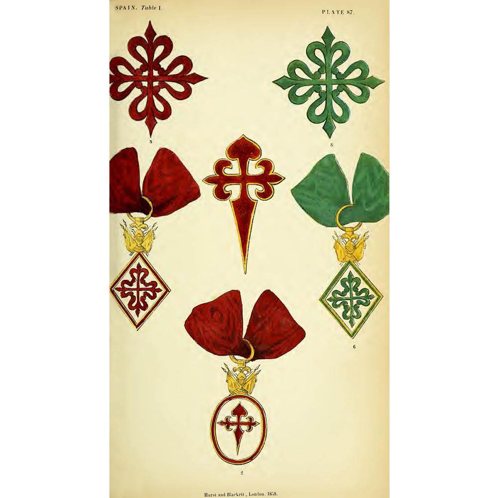 2719161 Декоративная подушка «Рыцарский орден Алька́нтара, Испания» Object Desire  - Вид №4