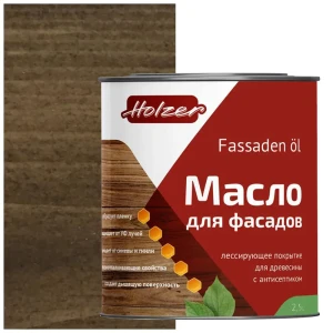 90407639 Масло для фасадов Holzer MFASAD25Oreh цвет орех 2.5 л STLM-0855277