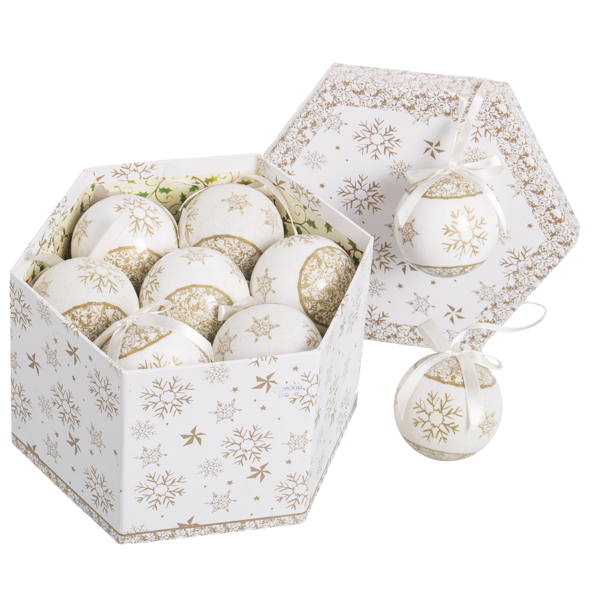 DZ-027-662 ЕЛОЧНАЯ ИГРУШКА, НАБОР 14ШТ TO4ROOMS 