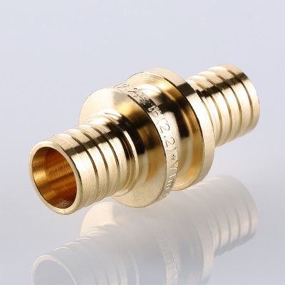 VTm.403.BG.001616 Фитинг аксиальный универсальный – фитинг надвижной прямой Valtec 16 (2,2) мм х 16 (2,2) мм  - Вид №3