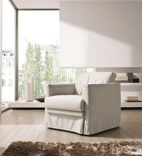 CTS SALOTTI Кресло со съемным чехлом из ткани Easy sun-id-1412298 - Вид №3