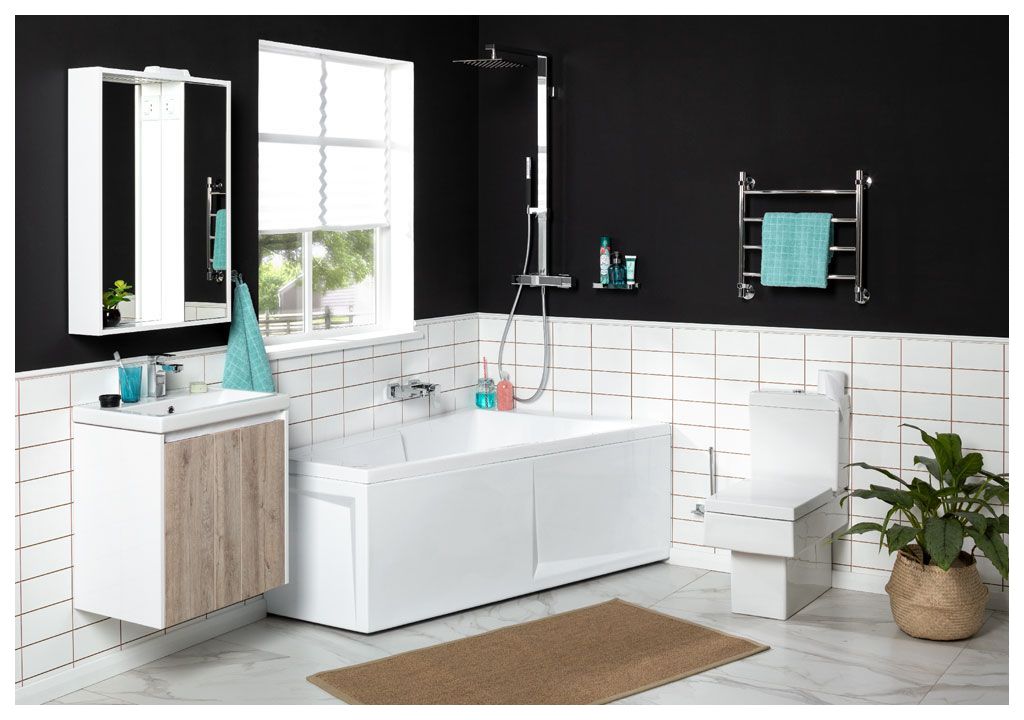 Мебель для ванной Aquanet Клио 60 дуб кантри/белый 00196487 - Вид №5