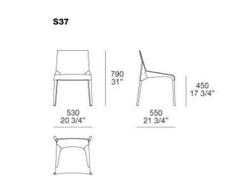 Кожаный стул Poliform Сиэтл ARCH-00105677 - Вид №5