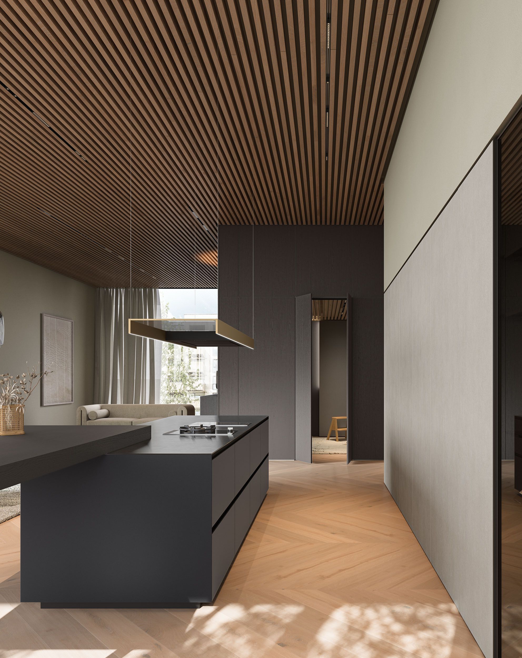 Кухня с островом Copatlife Life Projects ARCH-00029426 - Вид №3