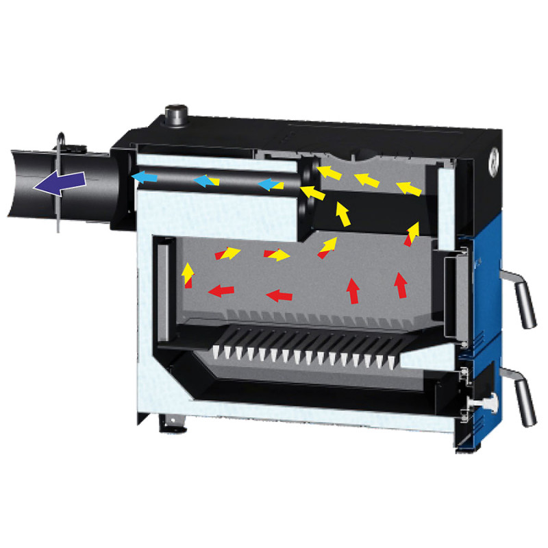 Твердотопливный котел ZOTA Master 25 MASTER25 - Вид №4