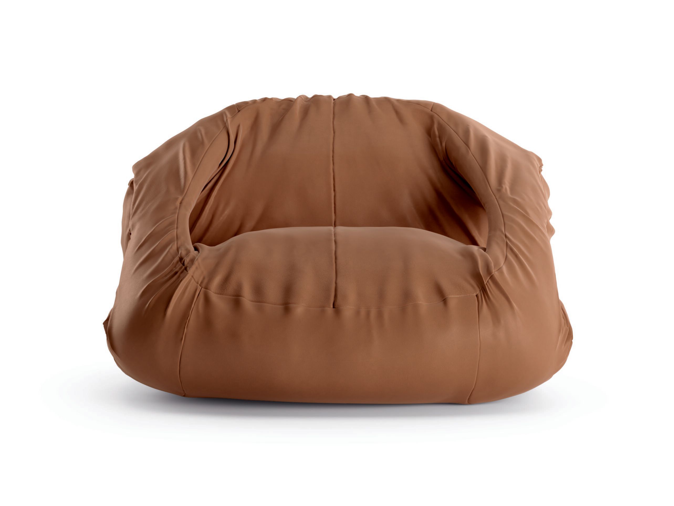 Пуф кожаный мешок Natuzzi Italia TERRA ARCH-00140475 - Вид №1