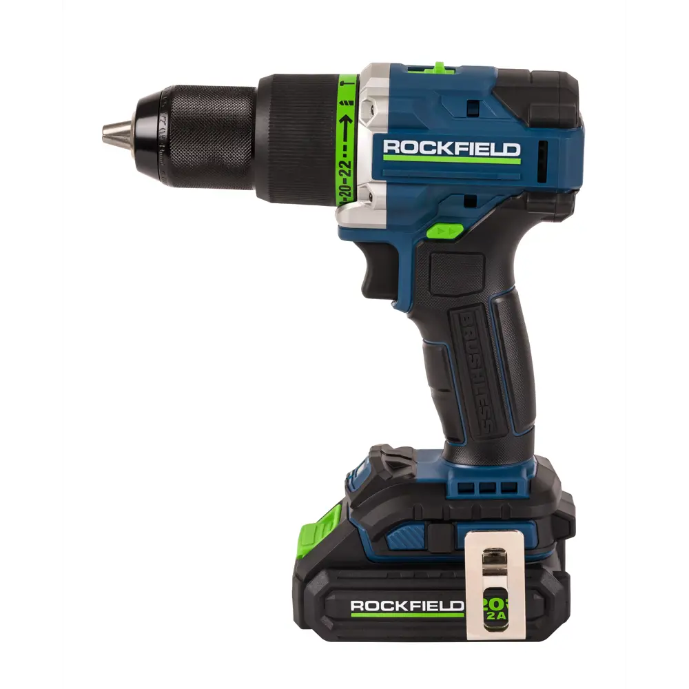 Аккумуляторная дрель-шуруповерт Rockfield RF2062BK с ударной функцией 89367262 STLM-1577436 - Вид №4