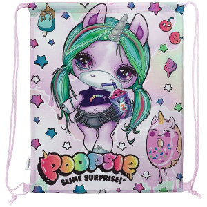 PSHB-UT1-883W Poopsie Мешок для обуви (увеличенный) Poopsie Surprise Unicorn