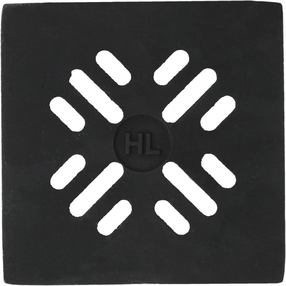 Душевой трап HL с сухим затвором 150x150 мм - регулируемая высота, чугунная решетка 82485800 STLM-0028217 - Вид №1