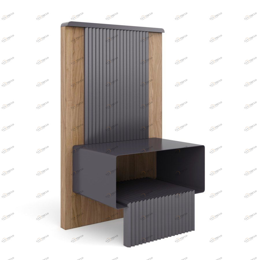 Тумба прикроватная Tesla-D BraginDesign BR0212Ч