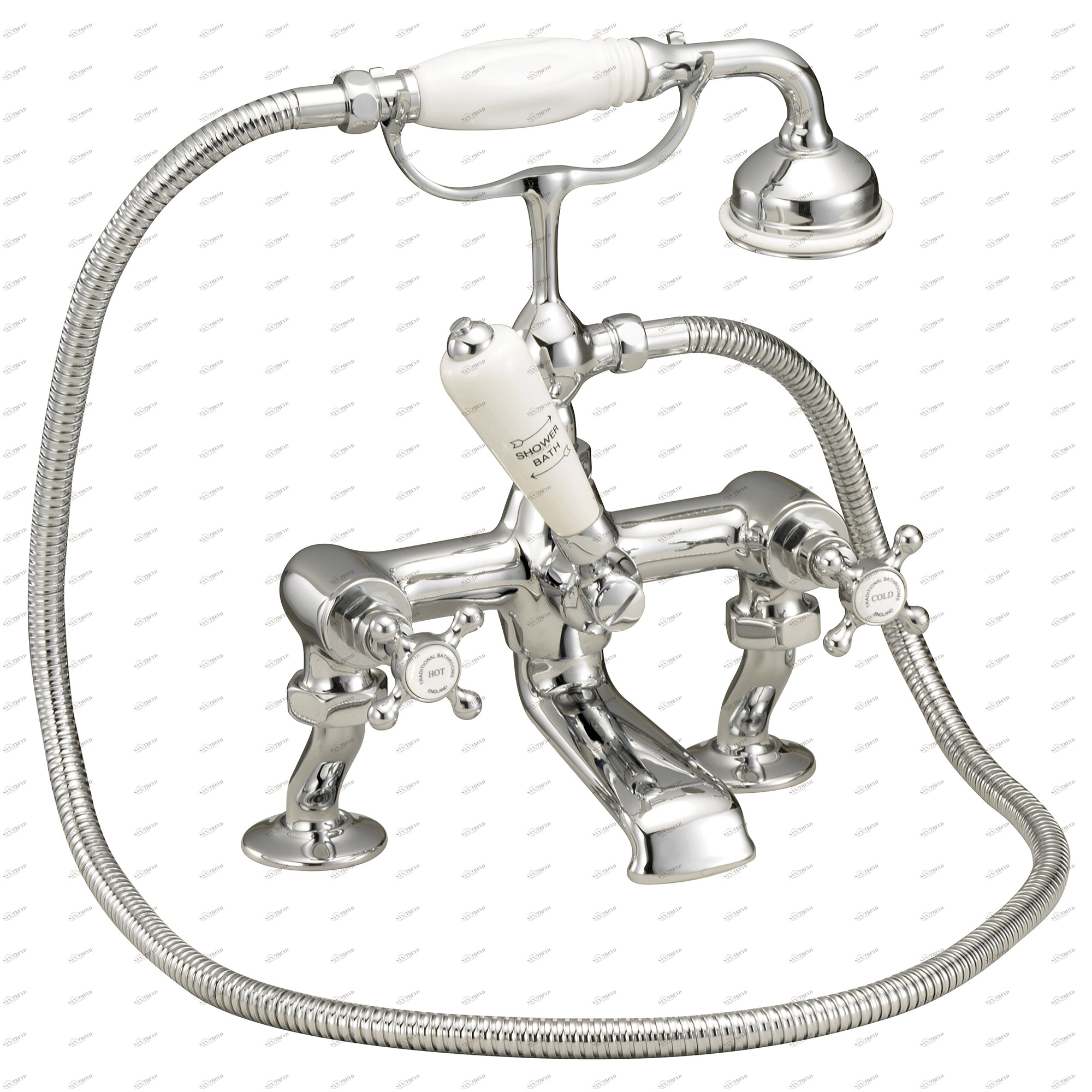 Traditional bathrooms ЛОНДОН смеситель для ванны и душа Tb330.614.nk LONDON