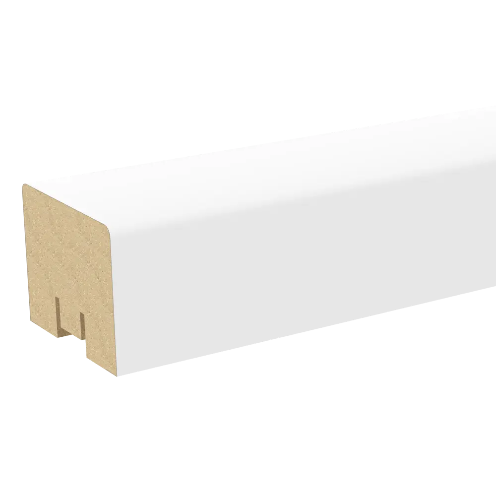 Рейка МДФ 2700x40x30 мм цвет белый эмалит VELLDORIS STLM-2030488