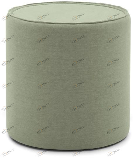 Bolzan Letti Пуф из круглой ткани с обивкой sun-id-1367848